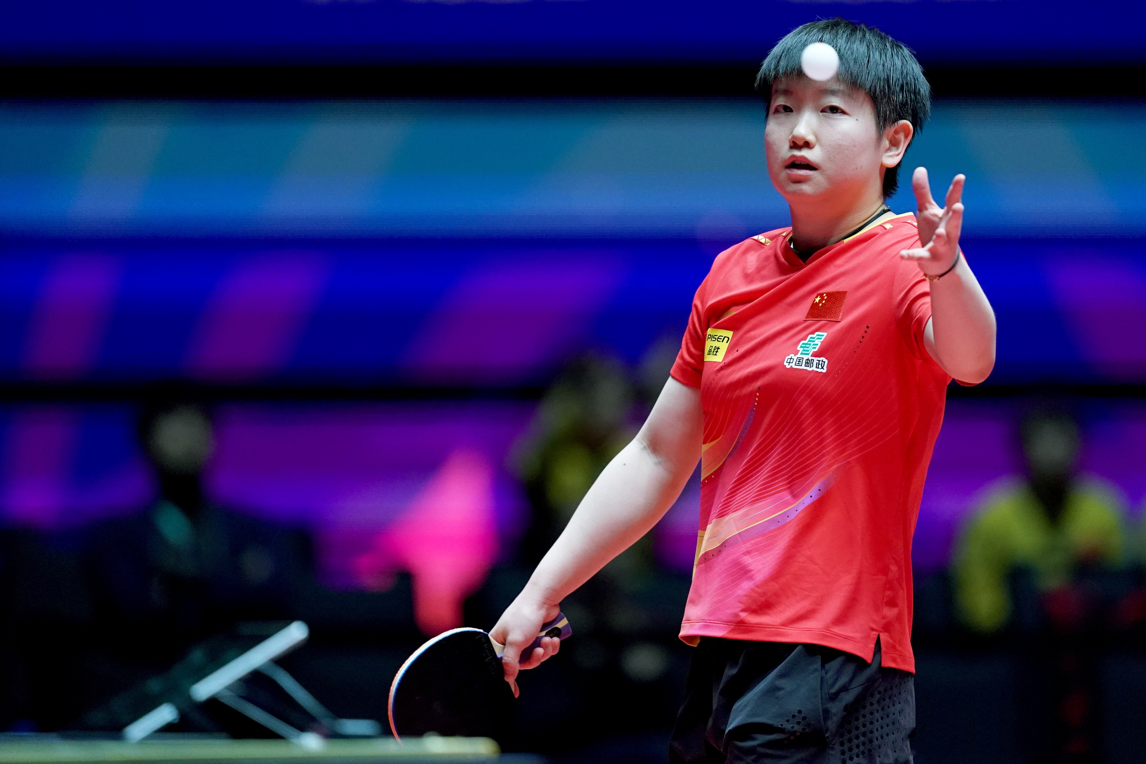 孙颖莎强势横扫国米晋级半决赛，状态火热！